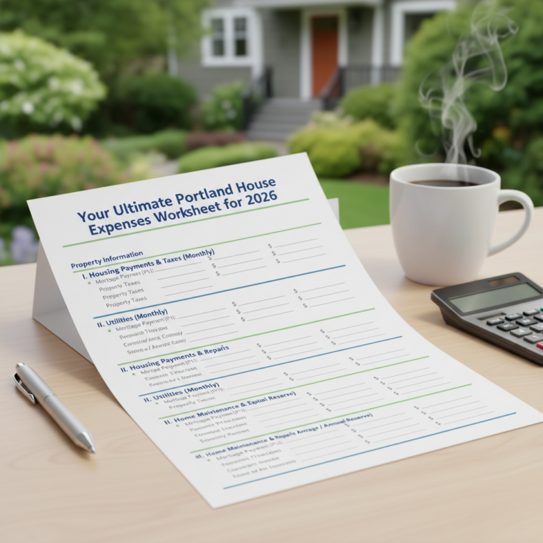 Your Ultimate Portland House Expenses Worksheet for 2026