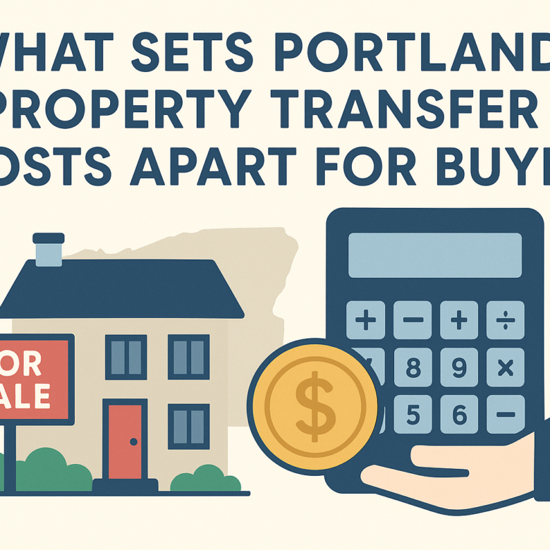 What Sets Portland Property Transfer Costs Apart for Buyers
